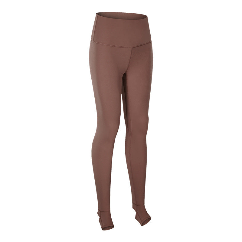 Pure Color Slim Slimming Dance Sports Foot Trousers