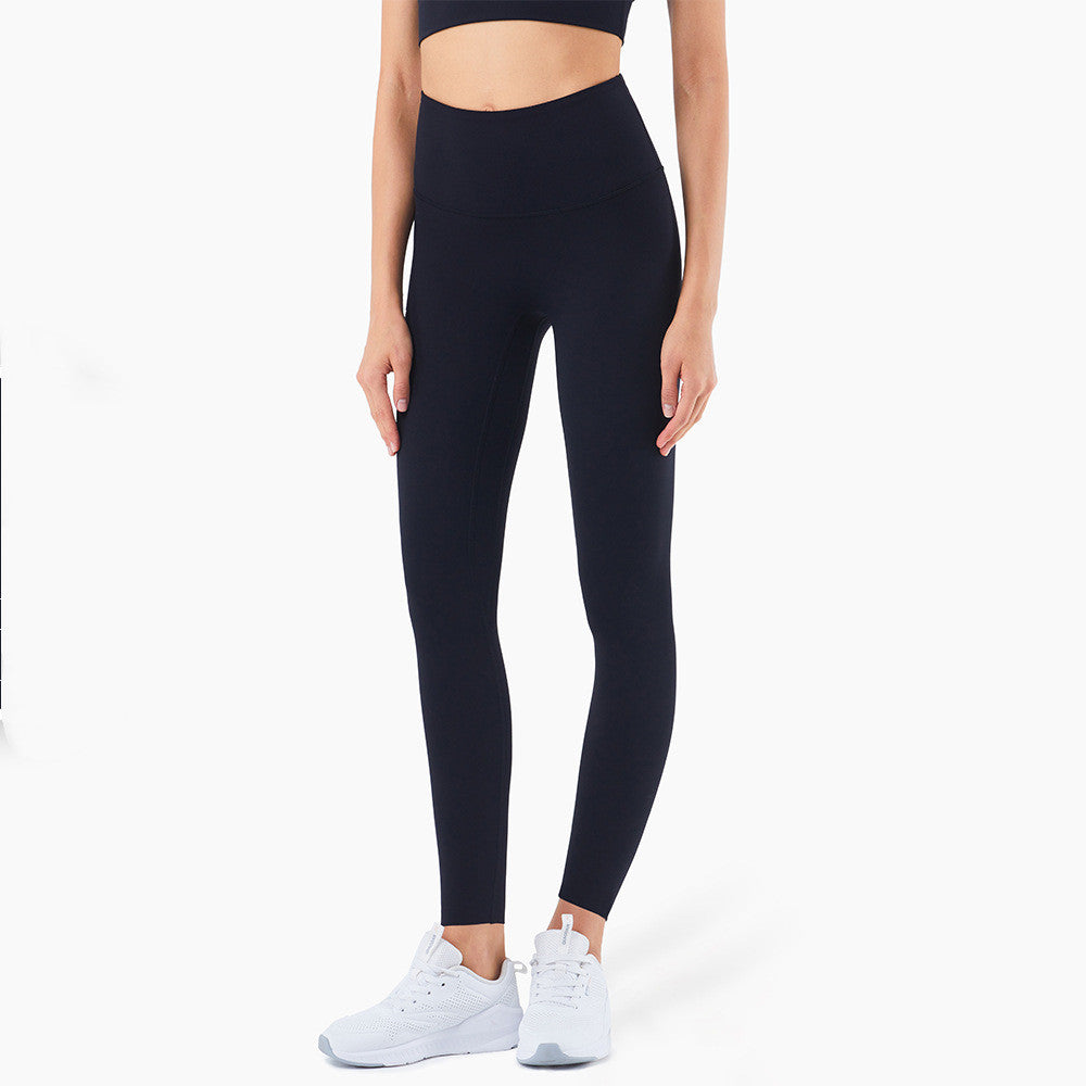 Tight-fitting High-waisted Peach Hip Fitness Pants
