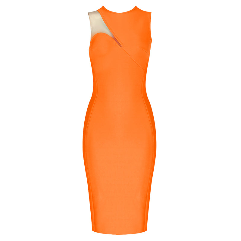 Sexy Temperament Women'S Suspender Type Sleeveless V-Neck Dress