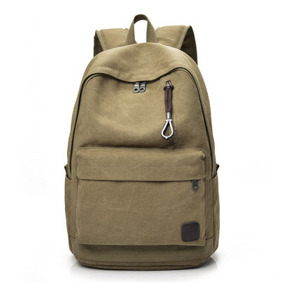Stylish College Student Travels In a Large Capacity Rucksack