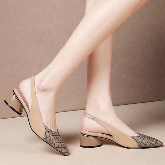 Fashionable All-match Toe Sandals