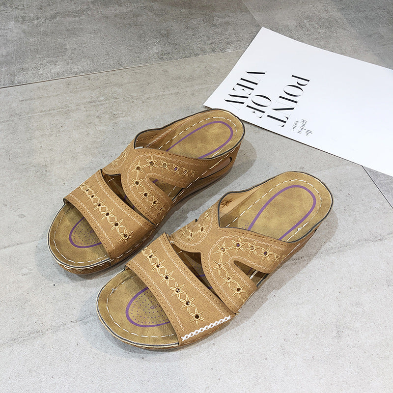 Pu Bottom Rocking Slippers Sandals And Slippers