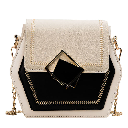 Autumn And Winter New Female Bag Polygonal Female Bag