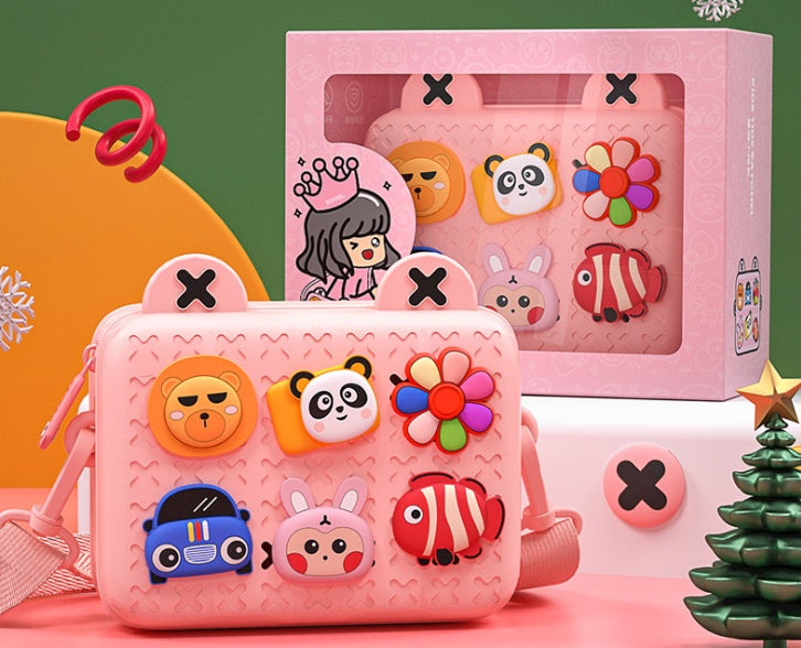 Children's Small Bag Cartoon Messenger Bag DIY