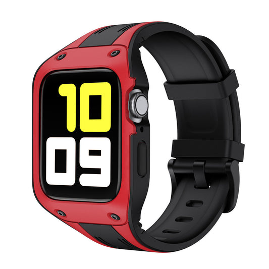 Casestrap For Watch Band Accessories Integrated Watchband Silicone Bracelet Band Watch Series