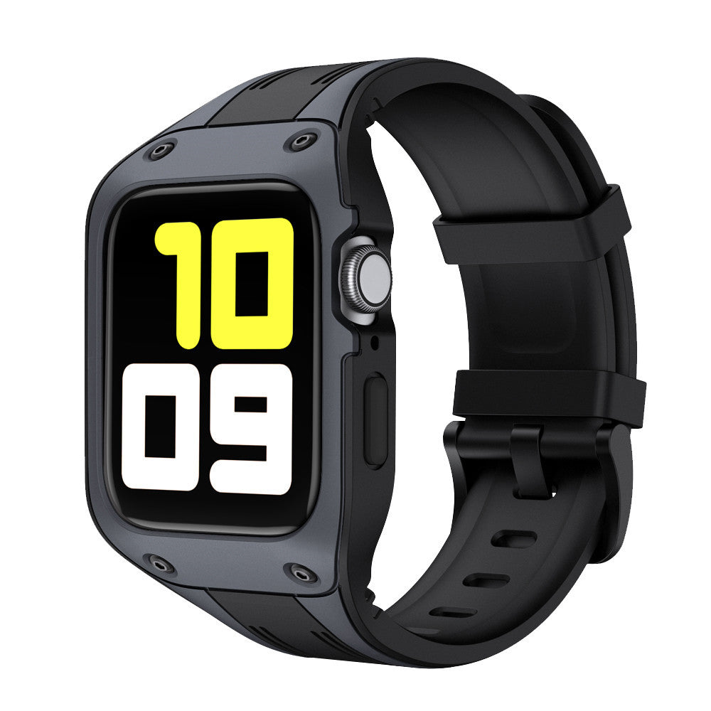 Casestrap For Watch Band Accessories Integrated Watchband Silicone Bracelet Band Watch Series