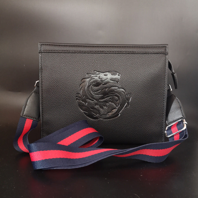 Jiaolong Square Bag European And American Trendy Brand Multifunctional One-Shoulder Diagonal Clutch