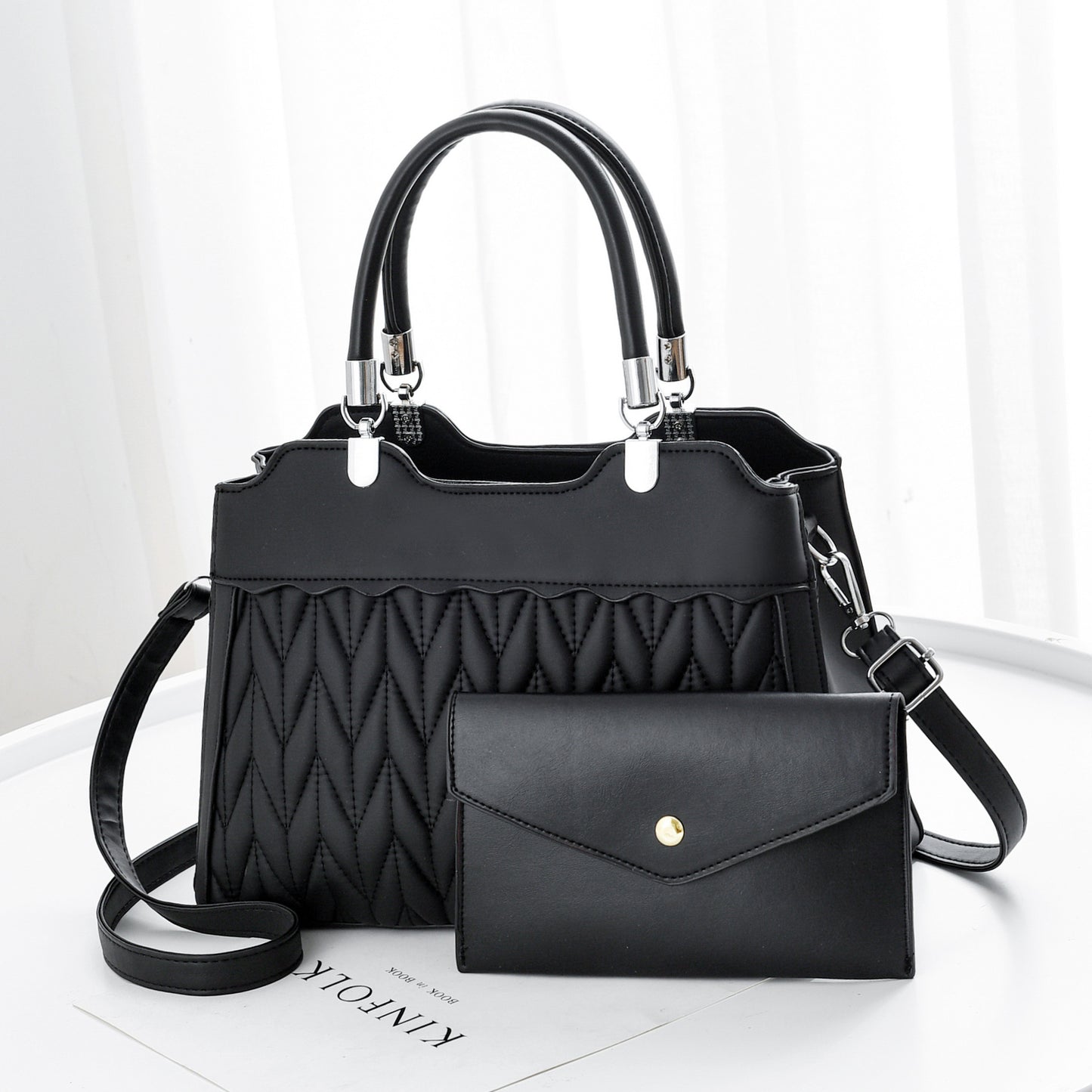 New Embroidery Thread Letters Fashion Picture-Mother Bag Shoulder Messenger Bag