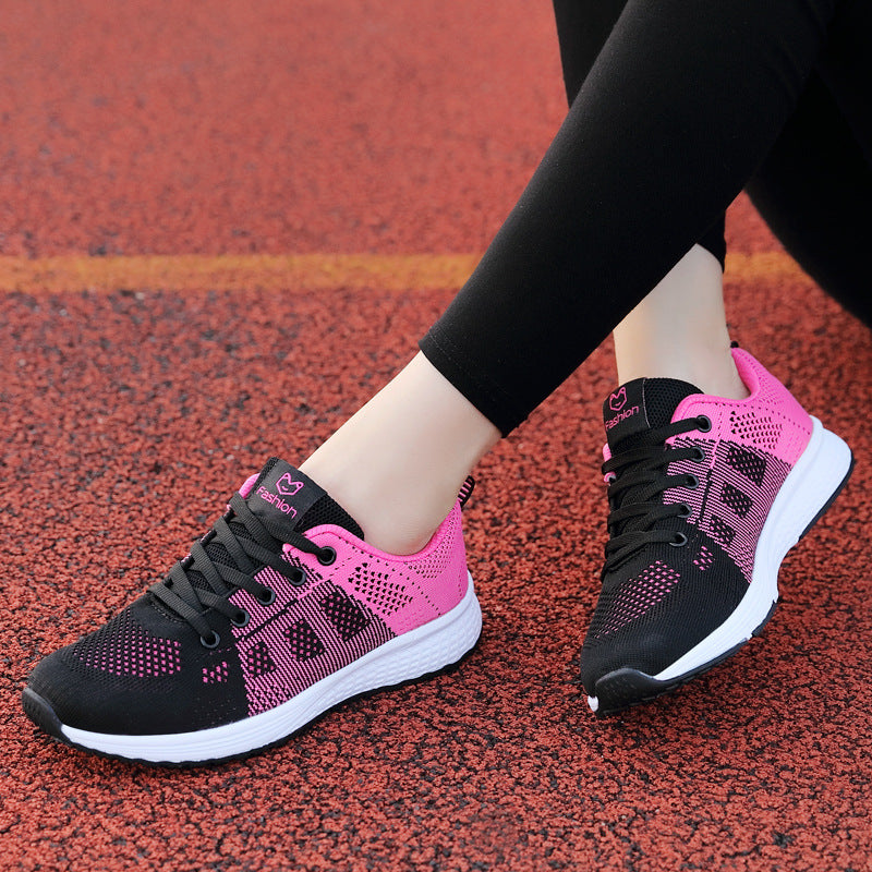Åndbare mesh-sneakers til damer