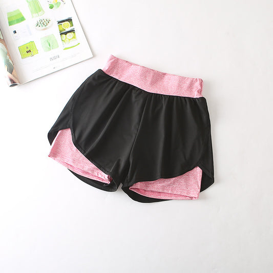 Quick-Drying High-Waist Sports Shorts Hot Pants