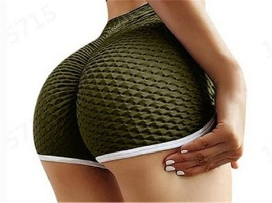 Printed Straight Waist Yoga Pants Casual Sports