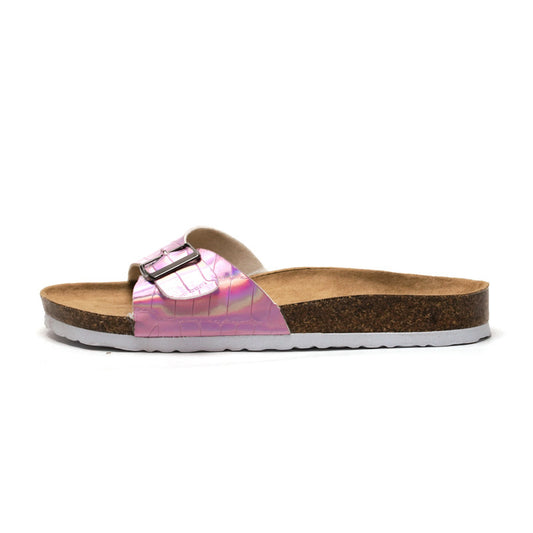 Ladies Cork Slippers Trendy Women's Sandals And Slippers Casual Girls Beach Shoes