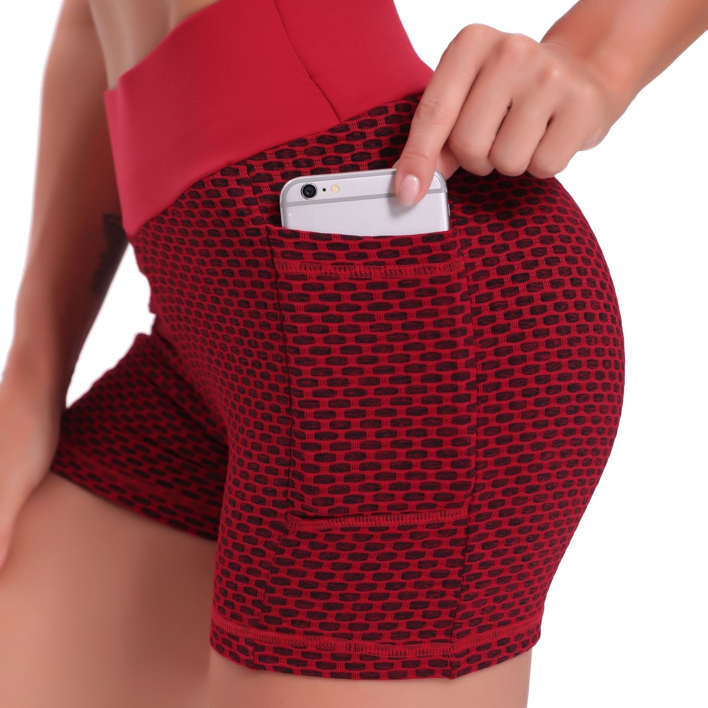 High Waist Sexy Beautiful Buttocks Sports Casual Three-Quarter Pants