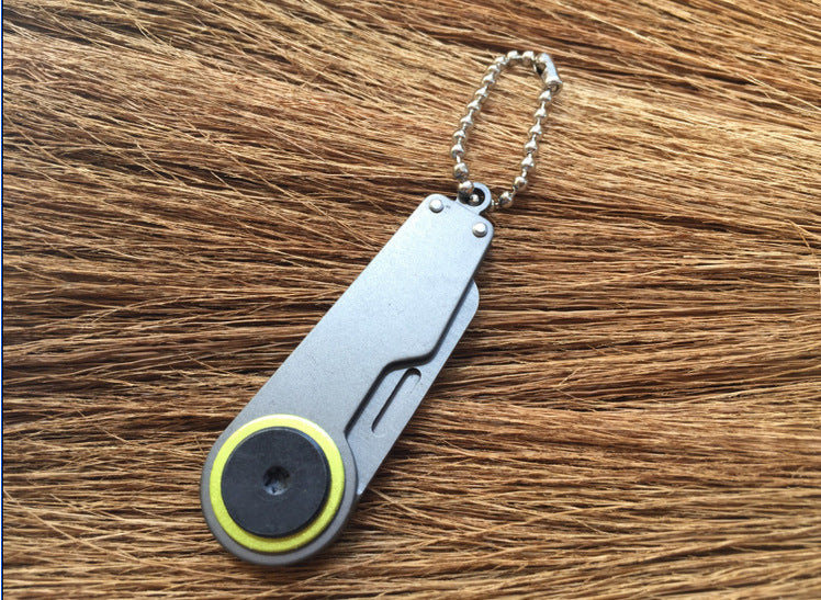 Foreign Trade Supply Knife Edc Carry-On Survival Folding Knife Outdoor Mini Keychain Pocket Knife Can Print Loog