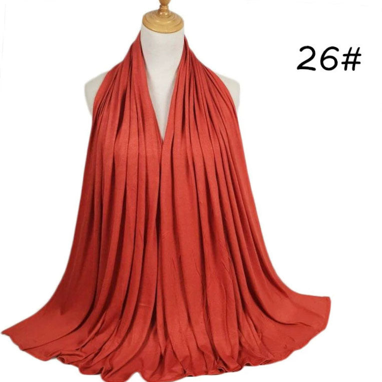 Large Size Mercerized Cotton Modal Long Scarf180x85cm