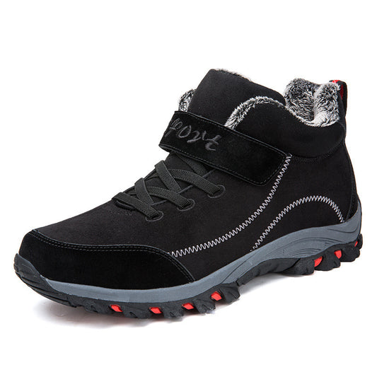 Men'S And Women'S Flat-Bottomed Plus Velvet Warm And Non-Slip