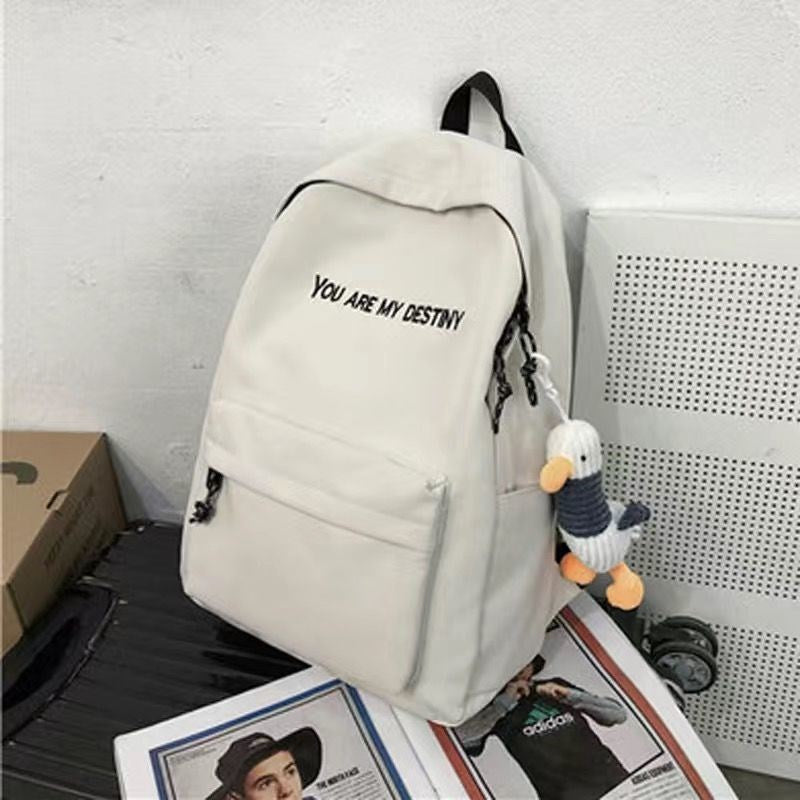 Schoolbag Men'S Trendy Cool Street Trend Backpack High School