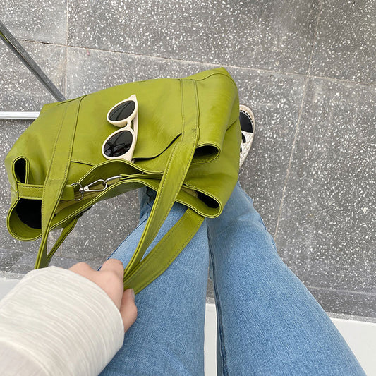 Simple And Versatile Spring Single Shoulder Bag Soft