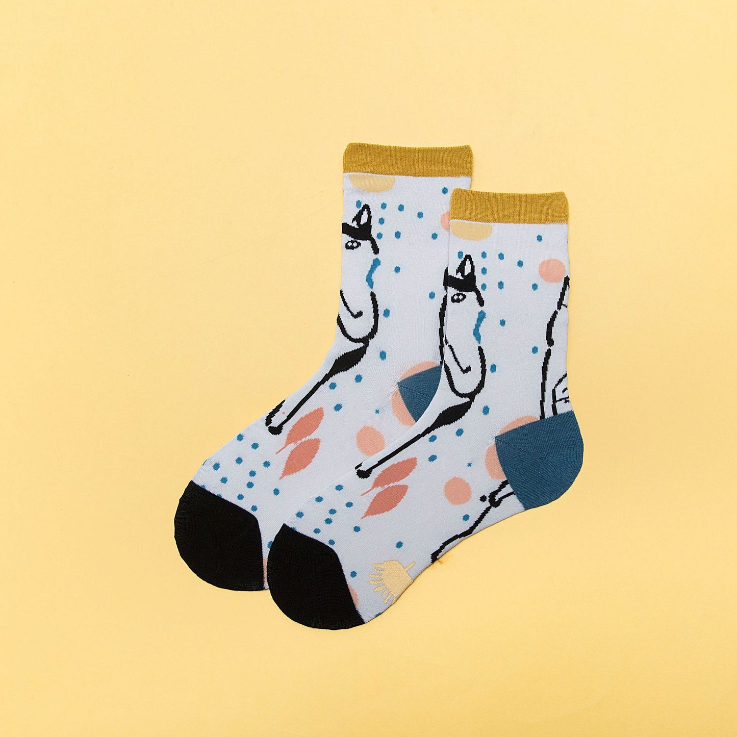 Socks Women's Trendy Cartoon Personality Creativity Funny Tube Socks Cute Spring Trendy Couple Socks