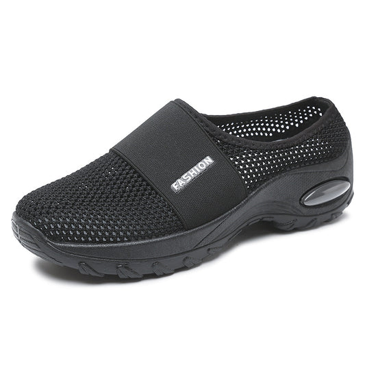 Breathable Mesh Half Support Women's Shoes Foreign Trade Fashion Casual Shoes