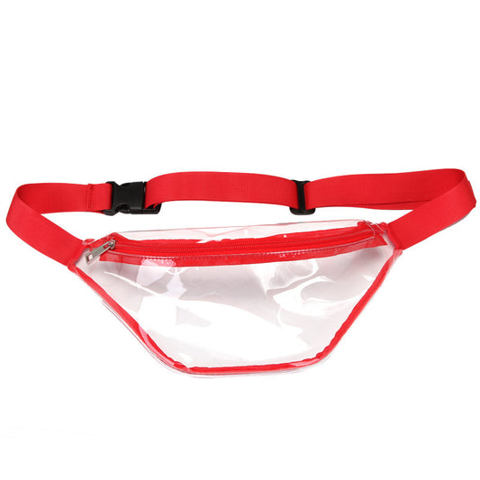 Waterproof Belt Bag Transparent PVC Men's And Women's Chest Bag