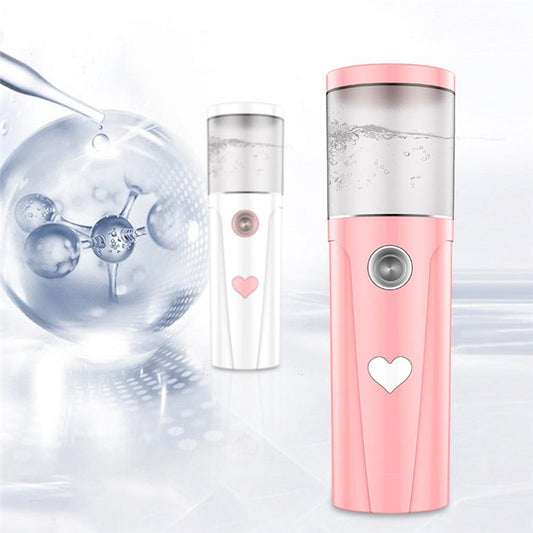 Portable And Portable Small Rechargeable Face Steaming And Moisturizing Instrument