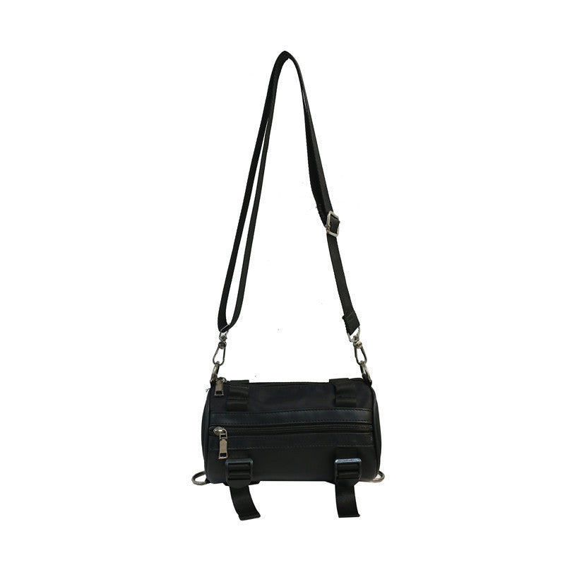 Cylinder Messenger Bag Fashion Brand Shoulder Bag Street