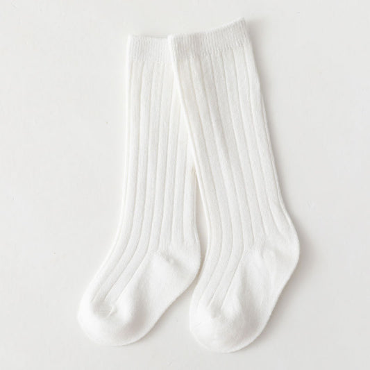 Spanish Children's Socks Pit Stockings Plain Medium Stockings