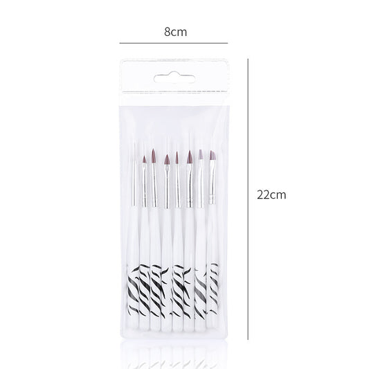 Nail Art Carving Pen Pull Line Light Therapy Point Drill Pen Nail Brush