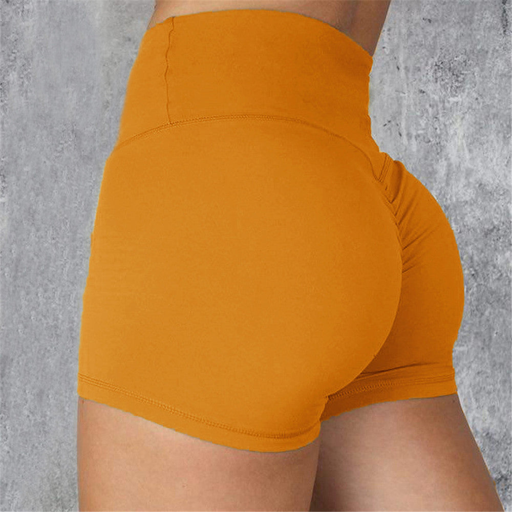 Fitness Shorts Running Sports Tights High Stretch Polyester Ammonia Jersey Yoga Pants