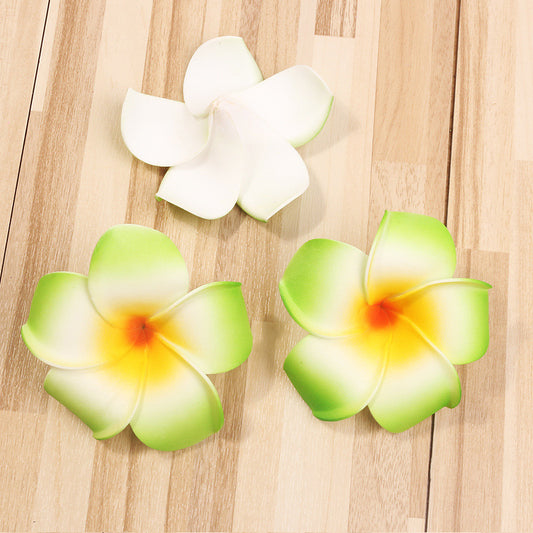 Hawaiian Beach Wig Card Swimsuit Accessories Head Flower