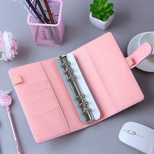 Laser Colorful Macaron Notebook Student Accounting Book