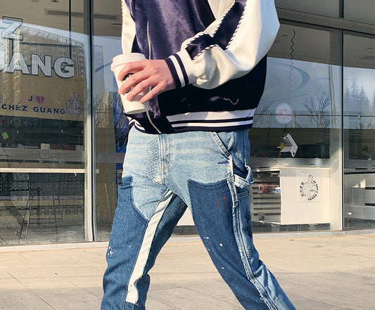 National Tide Brand Baseball Uniform Jacket Men's