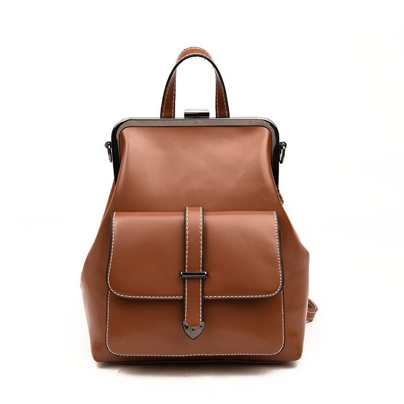 Simple Korean Casual Retro Backpack