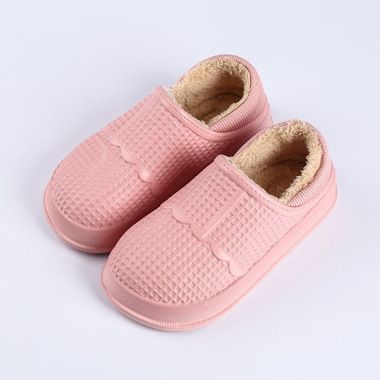 Warm outdoor parent-child cotton shoes