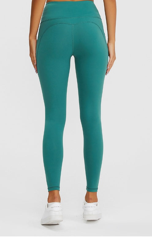 Women's High-waist Hip-lifting Running Tight-fitting Elastic Feet Sports Fitness Pants