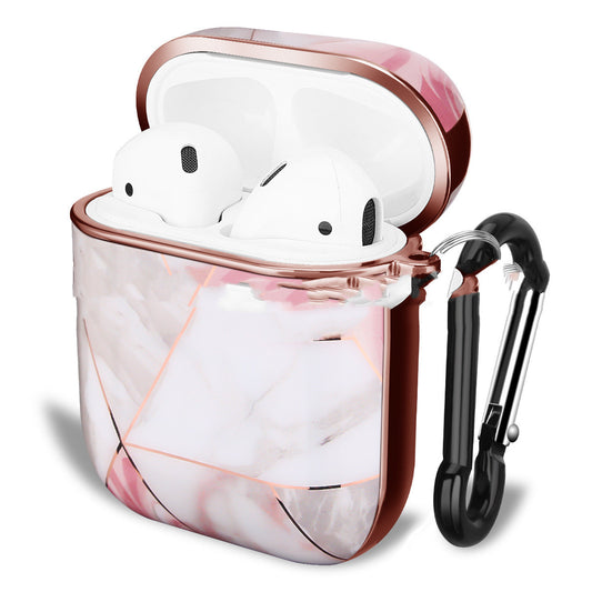 Earphone Cover Simple Electroplating Gold Protective Cover