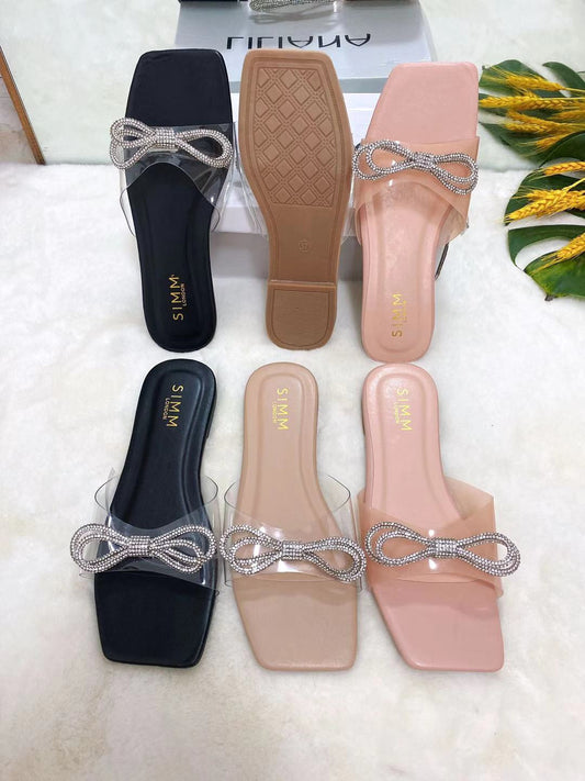 Fashionable And Simple Ladies Twisted Twist Sandals