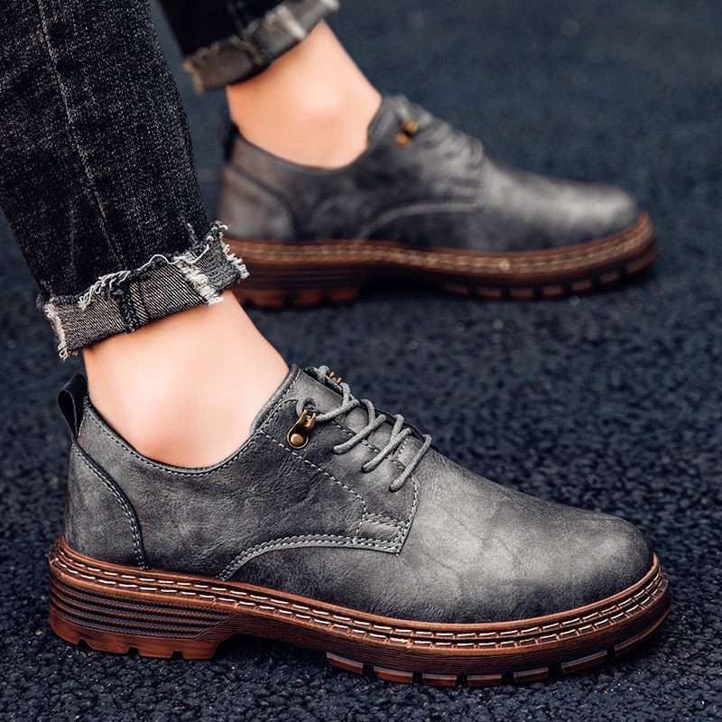 Men's Classic One-step Low-top Big Toe Shoes
