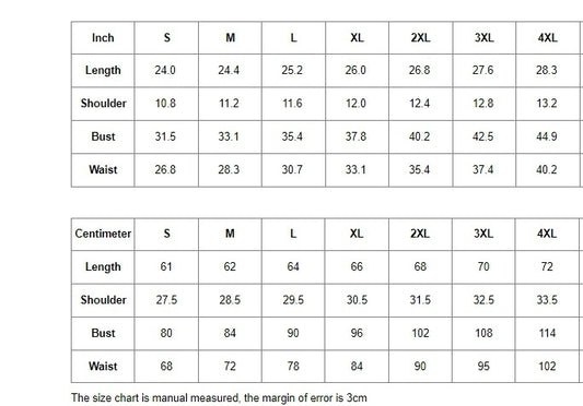 Summer Cool V-neck Digital Printing Women's Vest