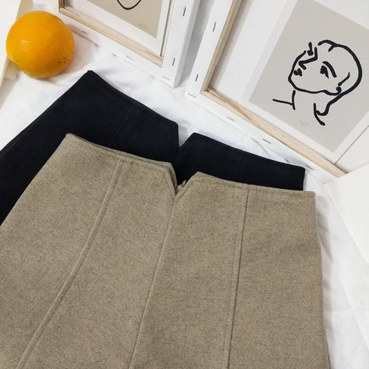 Loose Joker Shorts High Waist Shows Thin And Thick Autumn Winter Trousers Female