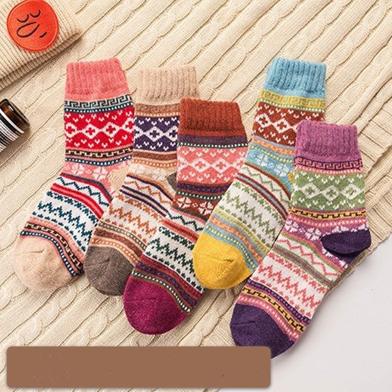 Woolen women's socks