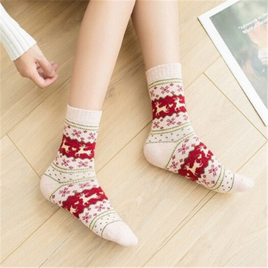 Rabbit wool socks