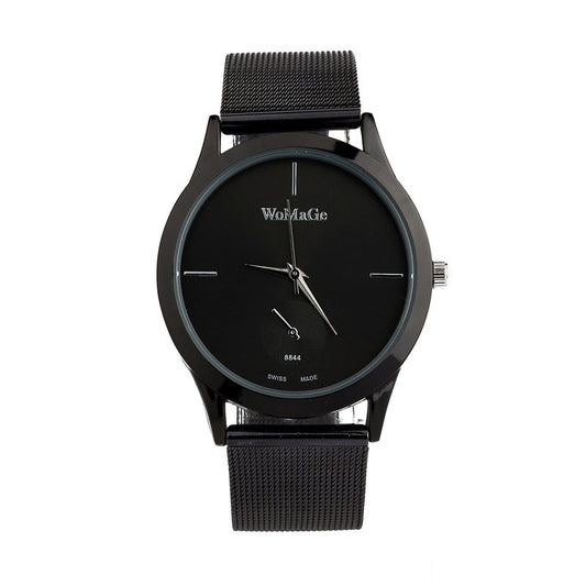 Amazon AliExpress Hot Sale High End Men's Watch Classic Simple Sports Watch Mesh Belt Ultra Thin Spot