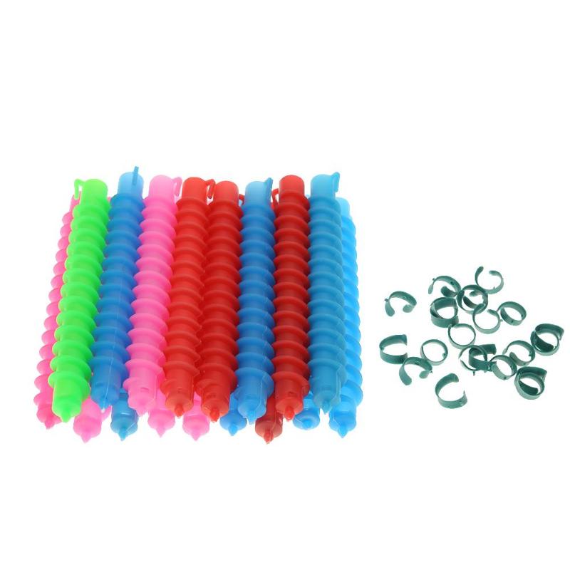 Plastic Long Styling Barber Salon Tool Hairdressing Spiral Hair Perm Rod Hairdressing Curler Rollers Salon Tool