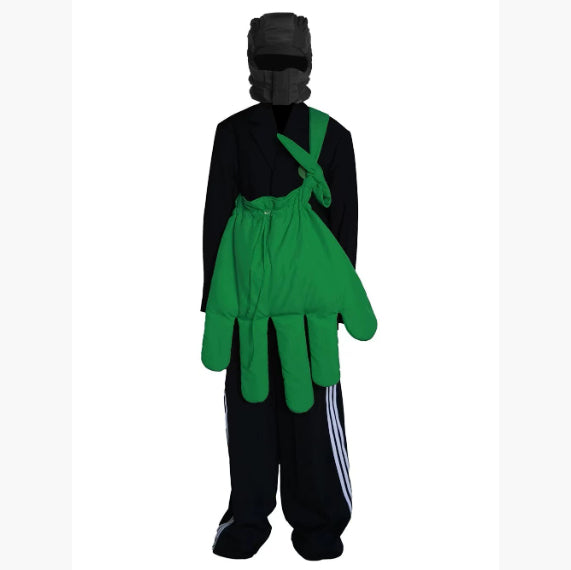Nylon Tooling Large Gloves Crossbody Bag