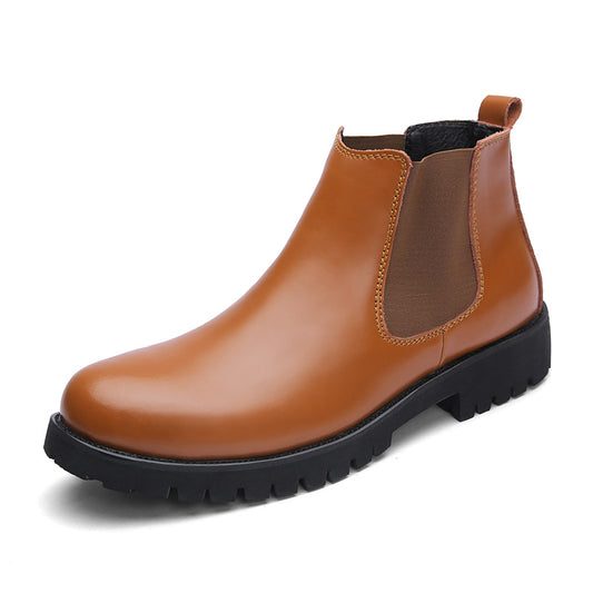 Leather Martin Boots Set Foot High-Top Men's Boots