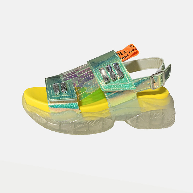 Summer Fashion Laser Platform Women's Shoes