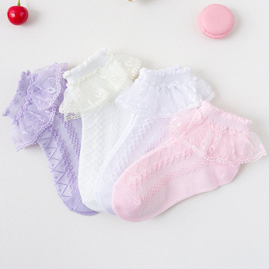 Lace Socks Children's Thin Breathable