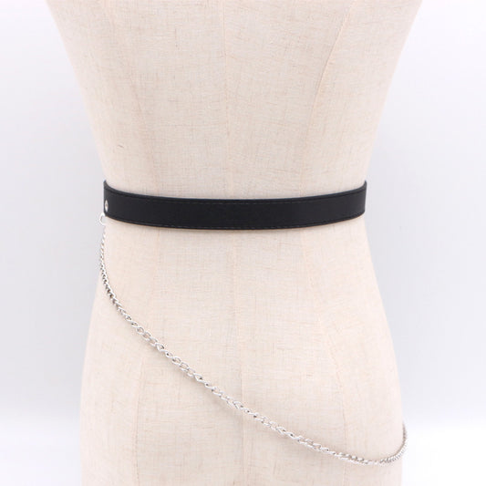 Vintage carved lady leash